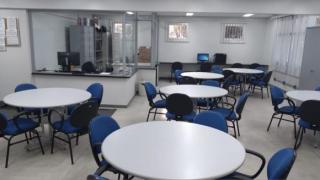 Espaço de estudo da Biblioteca Setorial do Centro de Educação da UFES